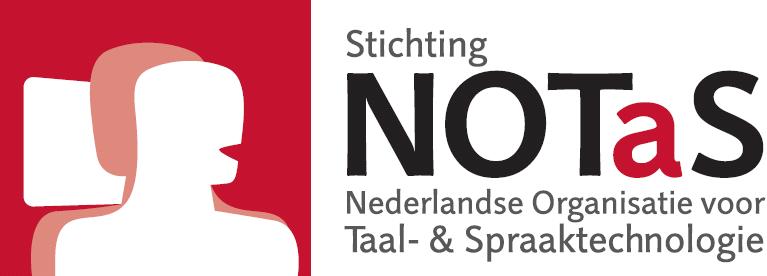 Logo of NOTaS - Nederlandse Organisatie voor Taal- en Spraaktechnologie
